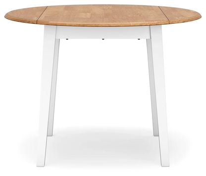 GAVIN ROUND DROP LEAF TABLE NW
