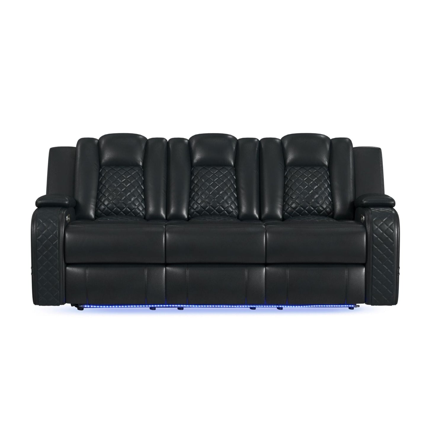 CARLY PEBBLE BLACK SOFA
