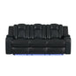 CARLY PEBBLE BLACK SOFA