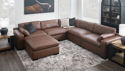 Colin 6pc Sectional & Ottoman