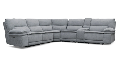 Braxton Dark Grey 6pc. Sectional