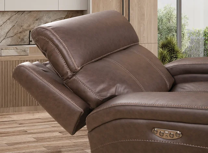 NADIA WALNUT PWR RECLINER