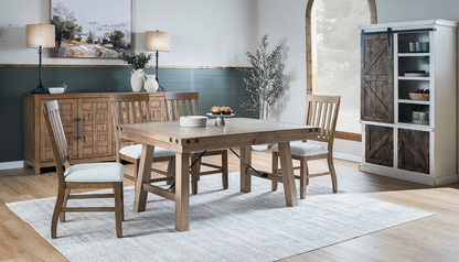 Dixie Light Hickory 5pc Dining Set