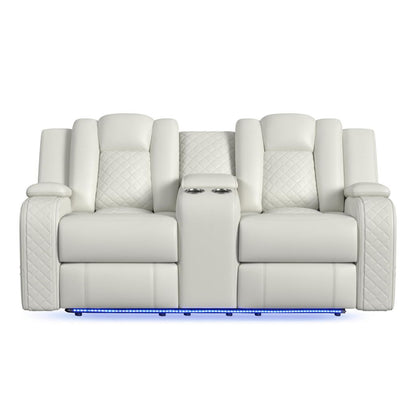 CARLY PEBBLE OYSTER LOVESEAT