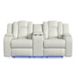 CARLY PEBBLE OYSTER LOVESEAT