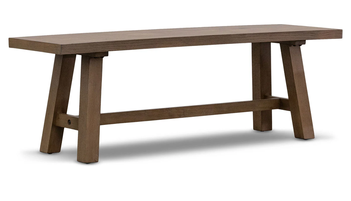 DIXIE LIGHT HICKORY COUNTER BENCH