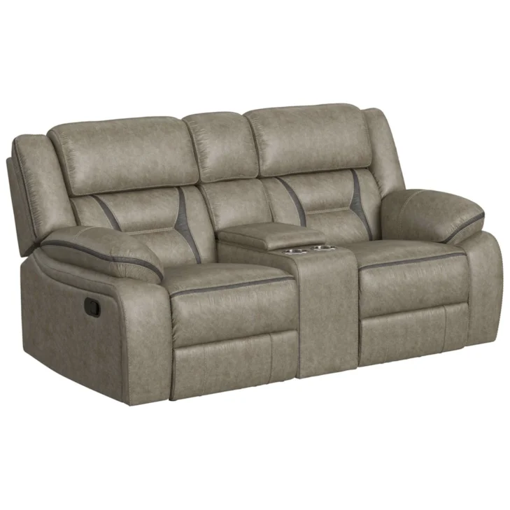 EZRA CORRAL GREY LOVESEAT