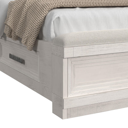 ARTIC WHITE KING BED