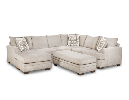 BENTLEY CREAM OTTOMAN