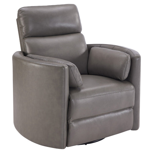 RIVER IVORY LEATHER RECLINER