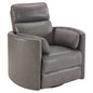 RIVER IVORY LEATHER RECLINER
