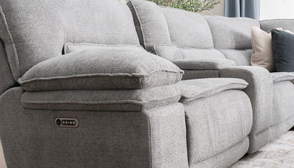 Braxton Dark Grey 6pc. Sectional