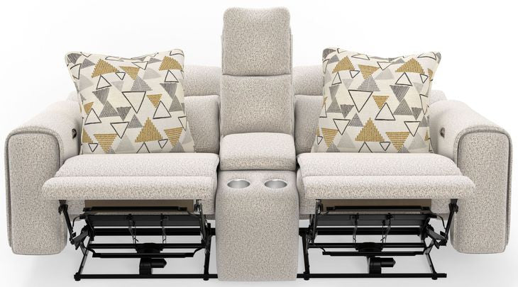 MAYA OATMEAL PWR RECLINING LOVESEAT