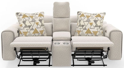 MAYA OATMEAL PWR RECLINING LOVESEAT