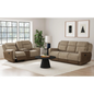 Harry Rancho Beige Sofa & Loveseat