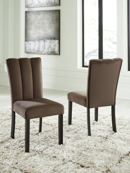 JENNA UPH MOCHA DINING CHAIR