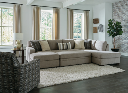 Bianca 3pc. Sectional & Ottoman