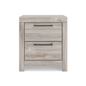 BROOKLYN TWO DRAWER NIGHSTAND