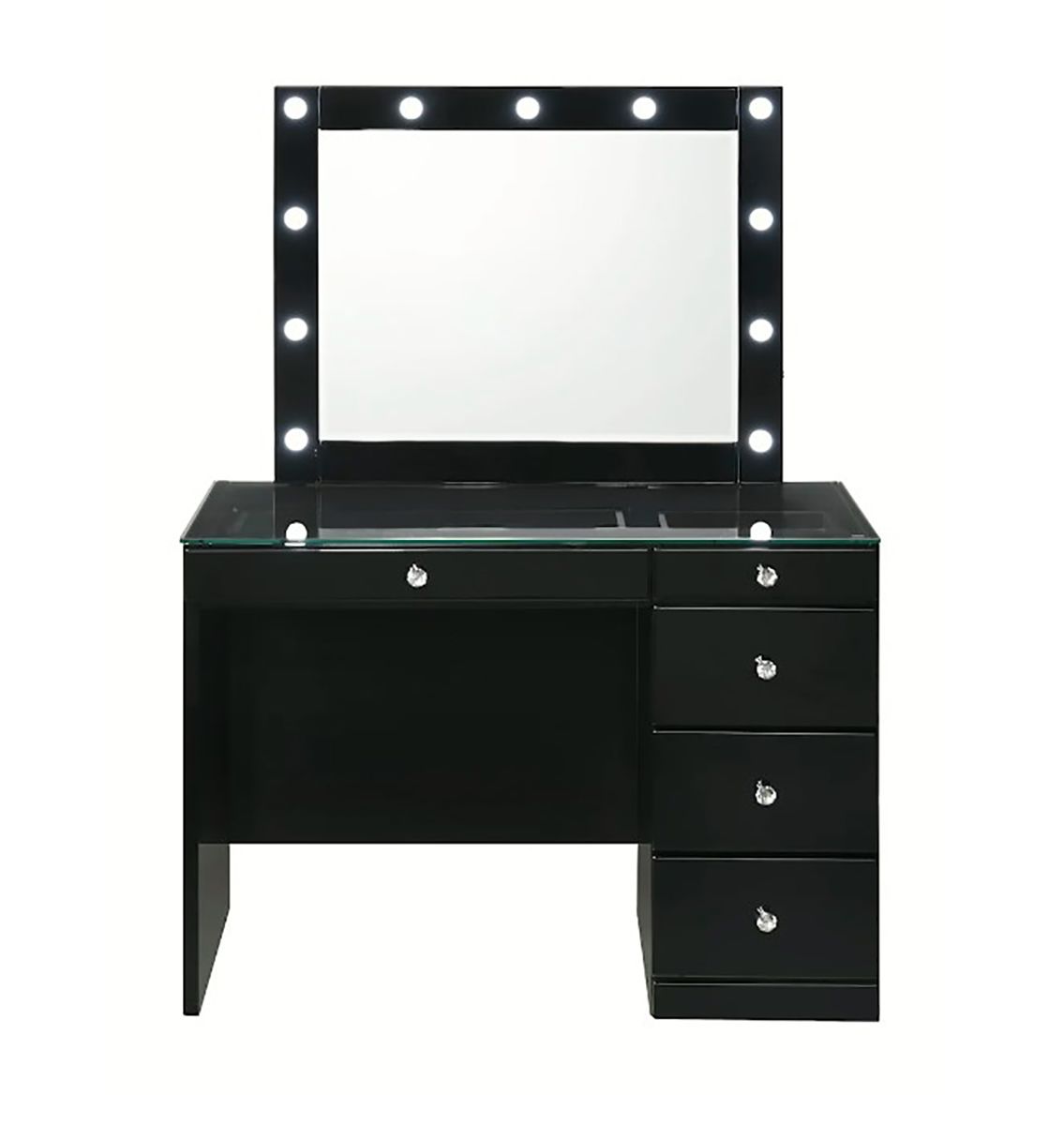 MORGAN BLACK VANITY SET