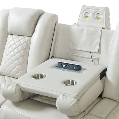 CARLY PEBBLE OYSTER SOFA