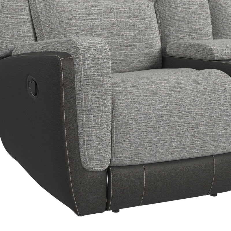 HARRY RANCHO GREY GLIDER RECLINER