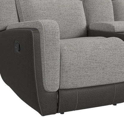 HARRY RANCHO GREY GLIDER RECLINER