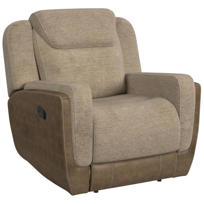 HARRY RANCHO BEIGE GLIDER RECLINER