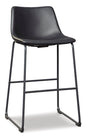 CAYSEN BLACK UPH BARSTOOLS 30"