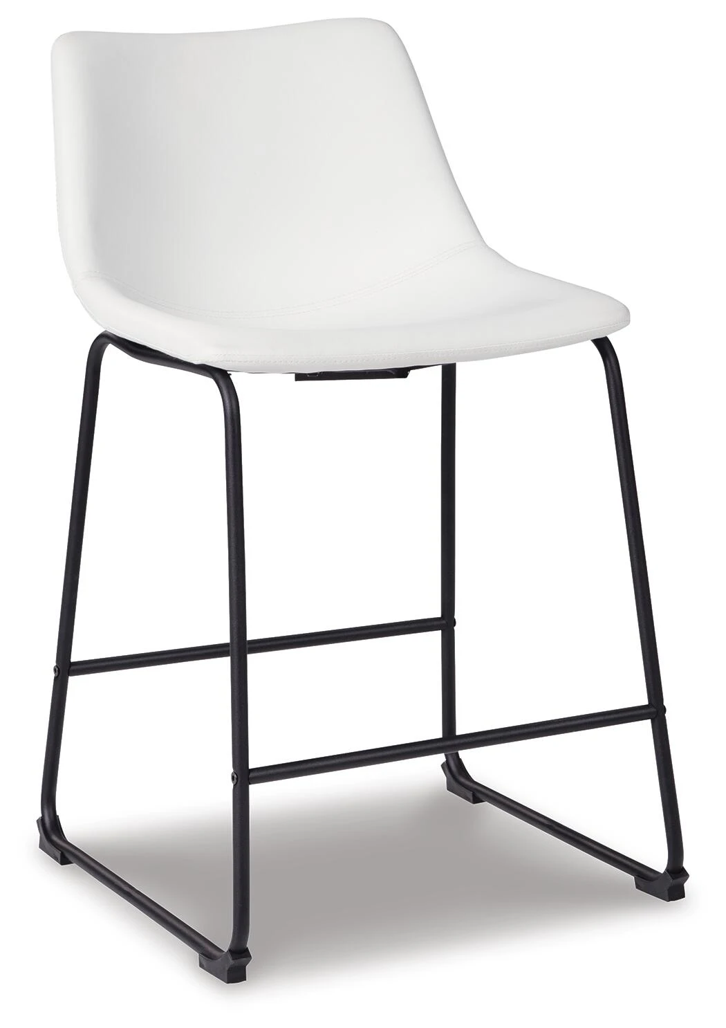 CAYSEN WHITE UPH BARSTOOLS 24"