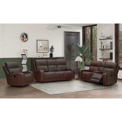 Nadia Walnut Sofa & Loveseat