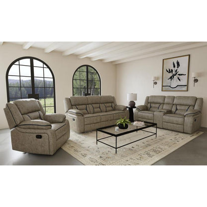 EZRA CORRAL GREY RECLINER