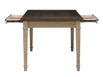 PHOEBE TWO TONE DINING TABLE