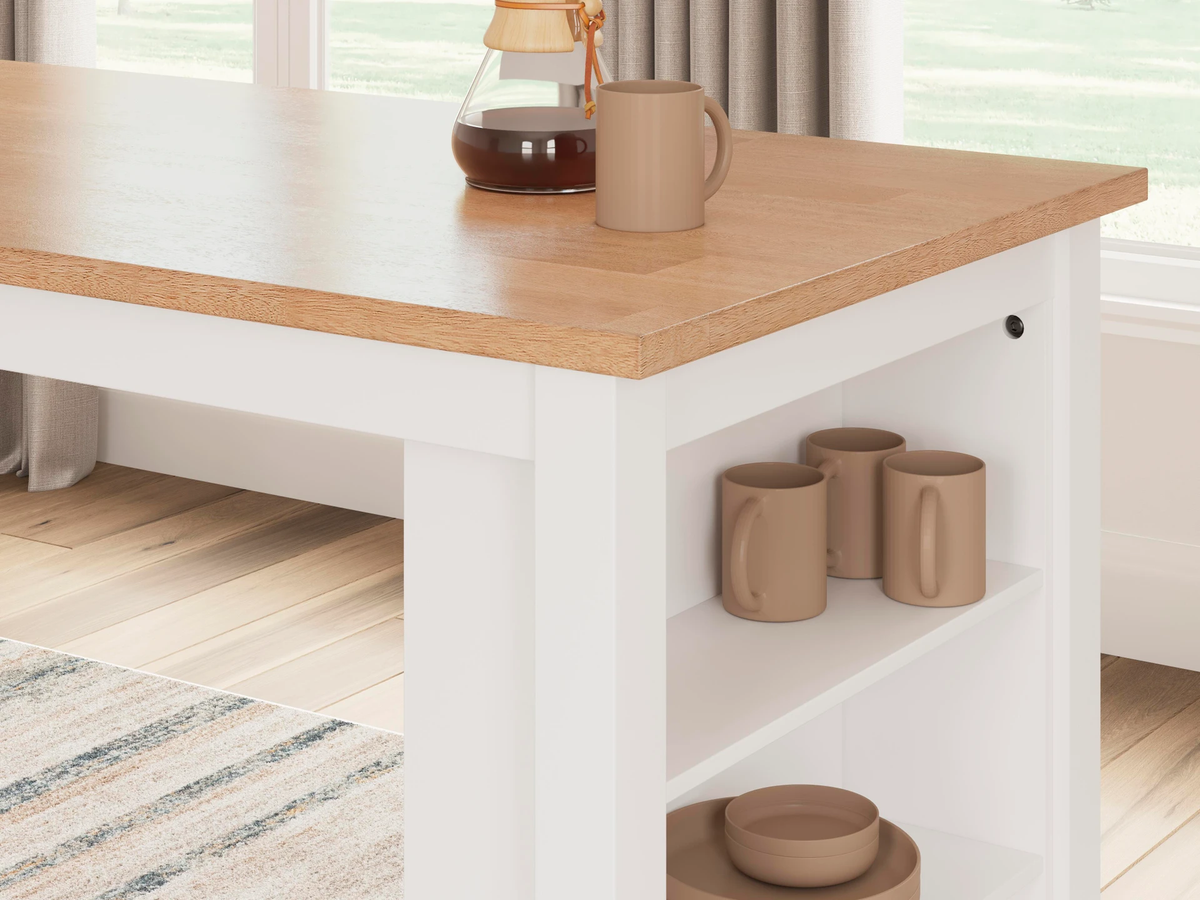 GAVIN COUNTER TABLE W/ STORAGE NW