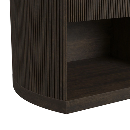 SYLVIA DARK BROWN NIGHTSTAND