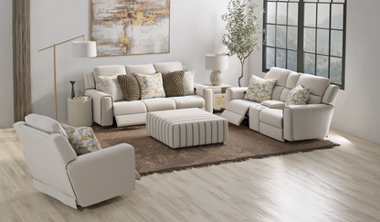MAYA OATMEAL PWR RECLINING LOVESEAT