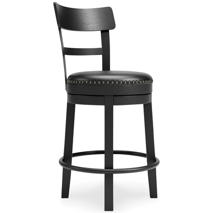 VICKIE BLACK 24" BARSTOOL
