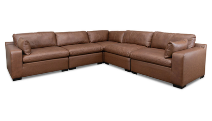 Colin Leather 5pc. Sectional
