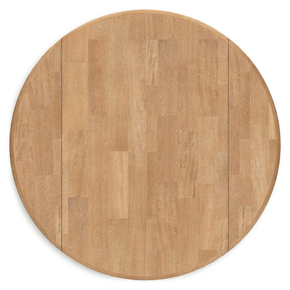 GAVIN ROUND DROP LEAF TABLE