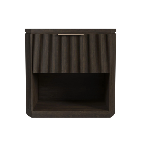 SYLVIA DARK BROWN NIGHTSTAND