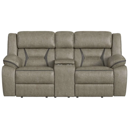EZRA CORRAL GREY LOVESEAT