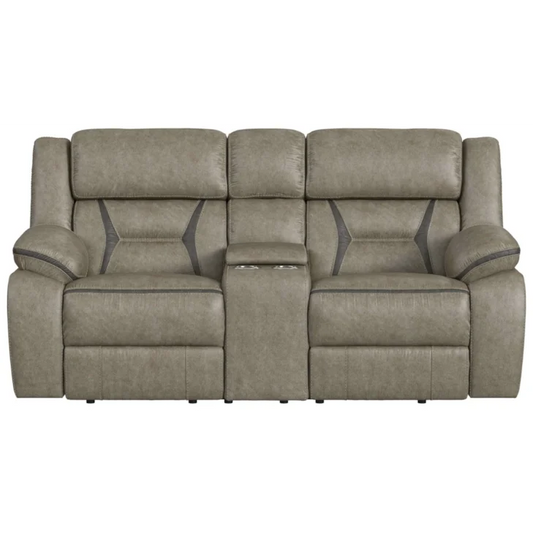 EZRA CORRAL GREY LOVESEAT
