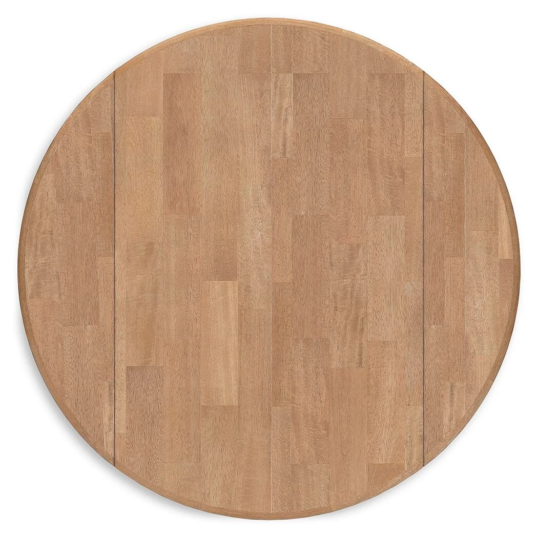GAVIN ROUND DROP LEAF TABLE NW