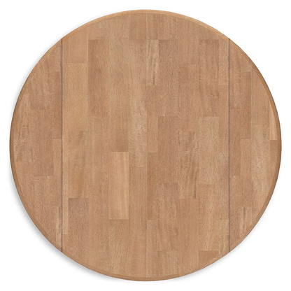 GAVIN ROUND DROP LEAF TABLE NW