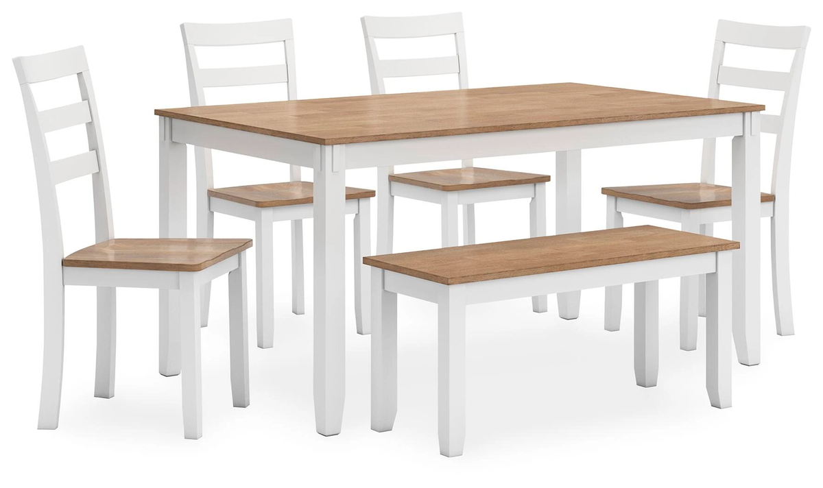 GAVIN 6PC DINING ROOM TABLE SET NW