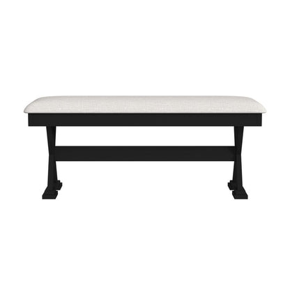 TULLY 6PC DINING SET TBL,4 SC, BENC
