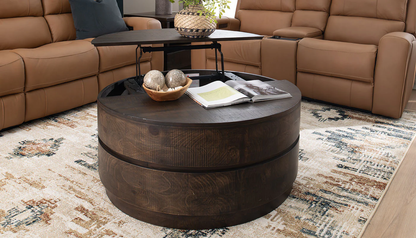Declan Saddle Sofa & Loveseat