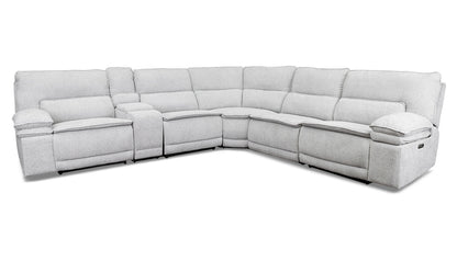 Braxton Light Grey 6pc. Sectional