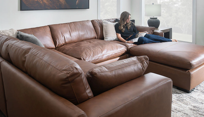 Colin 6pc Sectional & Ottoman