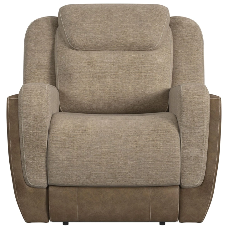 HARRY RANCHO BEIGE GLIDER RECLINER