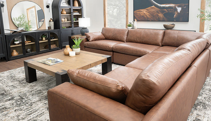 Colin Leather 5pc. Sectional